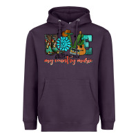 Plum Western love my country music Heavyweight Hoodie - HowdyJamesFarm