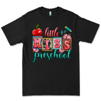 Black little miss preschool Premium Tee - AdoDesignShop