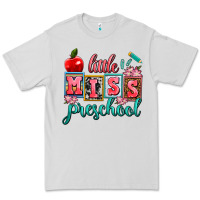 Dove Grey little miss preschool Premium Tee - AdoDesignShop