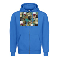 True Royal California Wine with Leopard Background Zipper Hoodie - Bettercallsaul