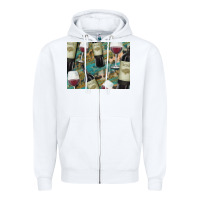 White California Wine with Leopard Background Zipper Hoodie - Bettercallsaul