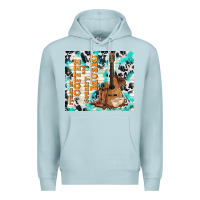 Blue Mist fueled by coffee and country music Premium Hoodie - TumblerDesignByShophia