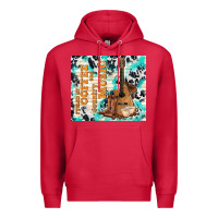 Cardinal fueled by coffee and country music Premium Hoodie - TumblerDesignByShophia