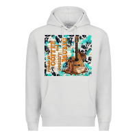 Dove Grey fueled by coffee and country music Premium Hoodie - TumblerDesignByShophia