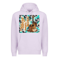 Lilac fueled by coffee and country music Premium Hoodie - TumblerDesignByShophia