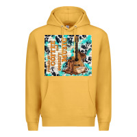 Mustard fueled by coffee and country music Premium Hoodie - TumblerDesignByShophia