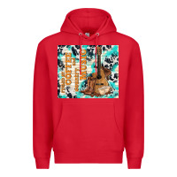 Red fueled by coffee and country music Premium Hoodie - TumblerDesignByShophia