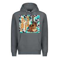 Rock fueled by coffee and country music Premium Hoodie - TumblerDesignByShophia