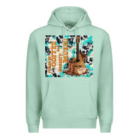 Seafoam fueled by coffee and country music Premium Hoodie - TumblerDesignByShophia