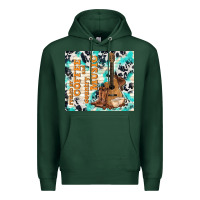 Sports Green fueled by coffee and country music Premium Hoodie - TumblerDesignByShophia