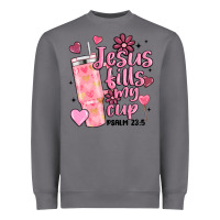 Storm valentine jesus fills my cup Heavyweight Sweatshirt - MaliasSmallBusiness