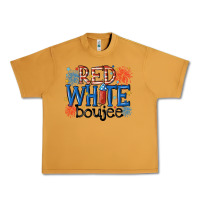 Peanut Butter red white boujee Urban Heavy Tee - MaliasSmallBusiness