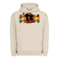 Pigment French Oak Juneteenth mom Mother's Day Urban Hoodie - FaDigitalArtStudio