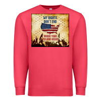Cardinal my rights don't end Premium Sweatshirt - TumblerDesignByShophia