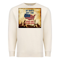 Sandshell my rights don't end Premium Sweatshirt - TumblerDesignByShophia