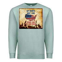 Seafoam my rights don't end Premium Sweatshirt - TumblerDesignByShophia