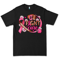 Black breast cancer go fight cure football Premium Tee - JahusDesignShop