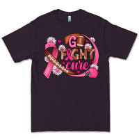 Plum breast cancer go fight cure football Premium Tee - JahusDesignShop