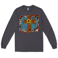 Smoke western cross Long Sleeve Tee - JahusDesignShop