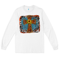 White western cross Long Sleeve Tee - JahusDesignShop