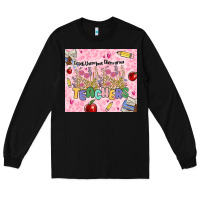 Black teachers teach them love them grow Long Sleeve Tee - MaliasSmallBusiness