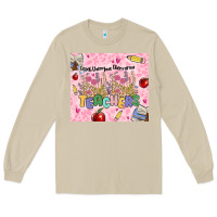 Mushroom teachers teach them love them grow Long Sleeve Tee - MaliasSmallBusiness