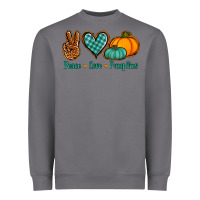 Storm Peace love pumpkins Heavyweight Sweatshirt - NancyCooperArtShop