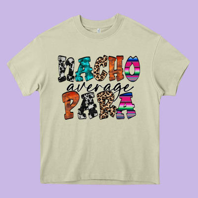 Nacho Para Heavy Core Tee Designed By Racoondesign