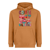 Meerkat Coffee is my Valentine Valentine's Day Heavyweight Hoodie - HowdyJamesFarm