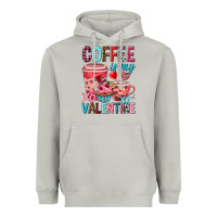 Moon Dust Coffee is my Valentine Valentine's Day Heavyweight Hoodie - HowdyJamesFarm