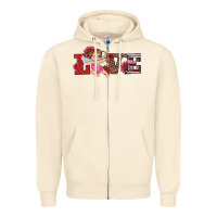 Sandshell valentine's day cupid sunflowers love Zipper Hoodie - RanaPortraitStore