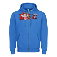 True Royal valentine's day cupid sunflowers love Zipper Hoodie - RanaPortraitStore