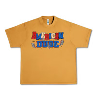 Peanut Butter american dude Urban Heavy Tee - MaliasSmallBusiness