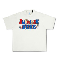 Pistachio american dude Urban Heavy Tee - MaliasSmallBusiness