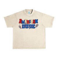 Sandshell american dude Urban Heavy Tee - MaliasSmallBusiness