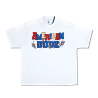 White american dude Urban Heavy Tee - MaliasSmallBusiness