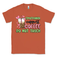 Copper emotional support coffee do not touch Classic Tee - MaliasSmallBusiness