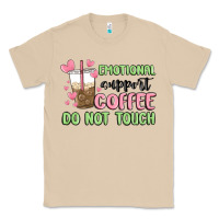 Mushroom emotional support coffee do not touch Classic Tee - MaliasSmallBusiness