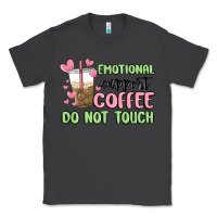 Smoke emotional support coffee do not touch Classic Tee - MaliasSmallBusiness