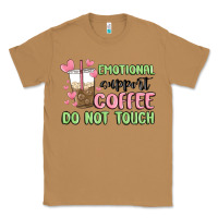 Toasted Coconut emotional support coffee do not touch Classic Tee - MaliasSmallBusiness