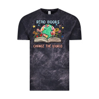 Cloud Black book lover Vintage Tee - MaliasSmallBusiness