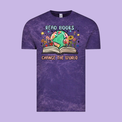 Book Lover Vintage Tee Designed By Maliassmallbusiness