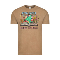 Vintage Coffee book lover Vintage Tee - MaliasSmallBusiness