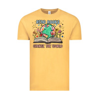 Vintage Mustard book lover Vintage Tee - MaliasSmallBusiness