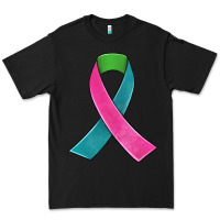 Black metastatic breast cancer ribbon Premium Tee - JahusDesignShop