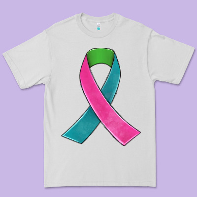 Metastatic Breast Cancer Ribbon Premium Tee Designed By Jahusdesignshop
