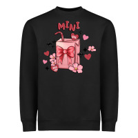 Black mini coffee cups Heavyweight Sweatshirt - MaliasSmallBusiness