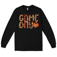 Black game day basketball Long Sleeve Tee - MaliasSmallBusiness