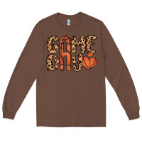 Chestnut game day basketball Long Sleeve Tee - MaliasSmallBusiness