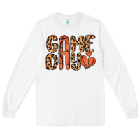 White game day basketball Long Sleeve Tee - MaliasSmallBusiness